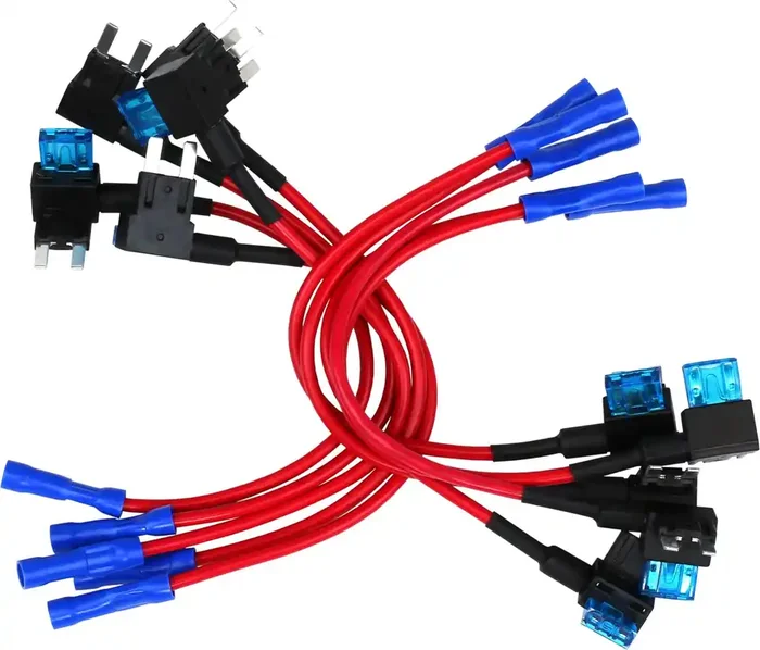 10 Pack – Epauto 12V Car Add-A-Circuit Fuse Tap Adapter Mini Atm Apm Blade Fuse Holder