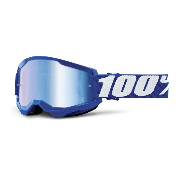 100% Strata 2 Goggles – Sports Goggles For Motocross & Mountain Biking – Eyewear For Bike Riders – Motocross Goggles For Men – B