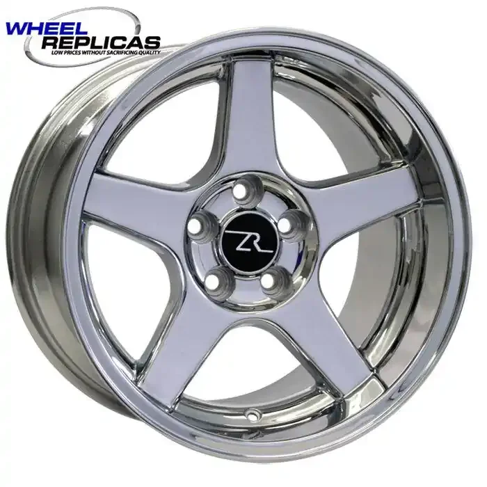 17×10.5 Chrome Deep Dish 03 Cobra Replica Rim (94-04)