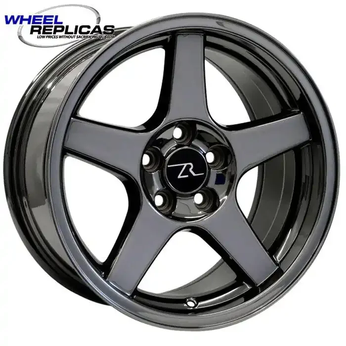 17×9 Black Chrome 03 Cobra Deep Dish Replica Rim (94-04)