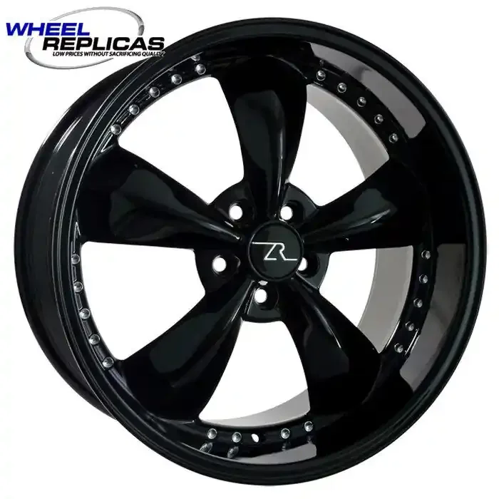 18×10 Deep Dish All Black Bullitt Motorsport Replica Wheel (94-04)