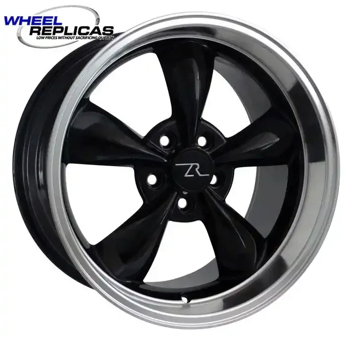 18×10 Deep Dish Black Bullitt Replica Wheel (05-14)