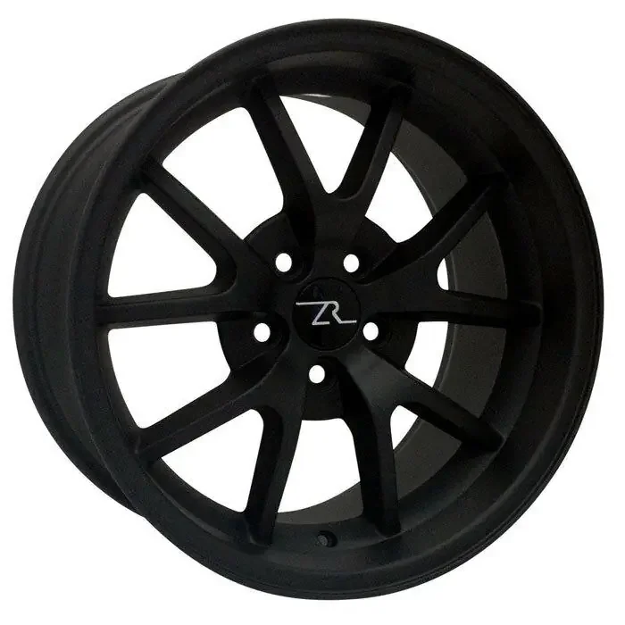 18×10 Matte Black FR500 Style Wheel (94-04)