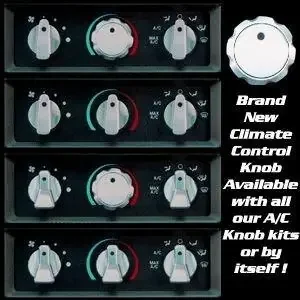 1994-2004 Mustang Designer Climate Control Knob Satin Green