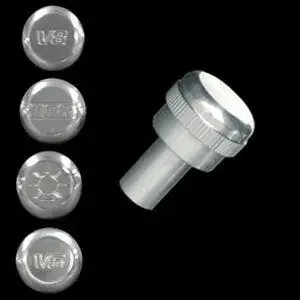 1999-2004 Billet Headlight Knob w/ Engraving V8 Polished