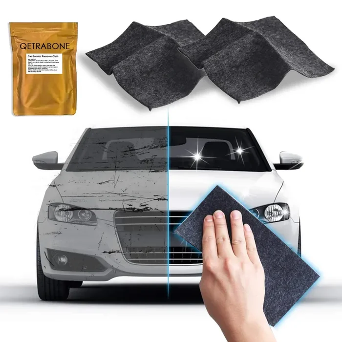 2 Pack – Upgraded Nano Magic Car Scratch Remover Cloth, Multipurpose Scratch Repair Cloth, Nanomagic Cloth For Car Paint Scratch