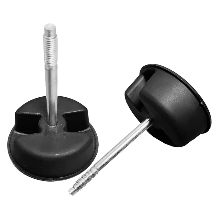 (2-Pack) Hardtop Top Targa Mounting Knob Screw Compatible With 07-19 Wrangler Perfect For Jk 2Dr And Unlimited 4Dr 1Cj57Dx9Ac/1Cj57Dx9Ad/99172/1Cj57Dx9