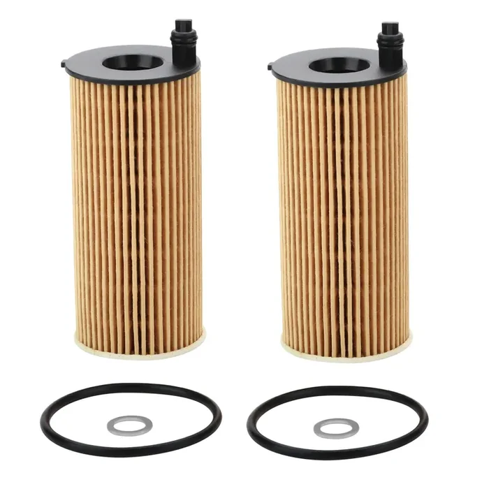 2 Pcs Oil Filter Compatible With 2016-2023 118I 230I 330I 430I 530I 740E X3 X4 Z4 Gr Supra, Replace Hu6014Z, Hu6014/1Z, 11428575