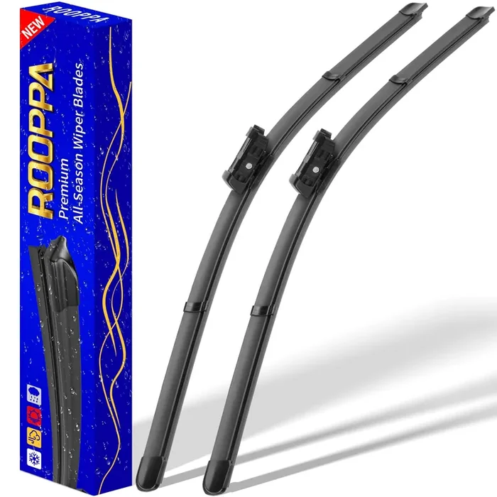 2 Wipers Replacement For 2017-2023 Tesla Model 3/2020-2023 Model Y Original Equipment Replacement Wiper Blade – 26‘‘/19‘‘ (Set O