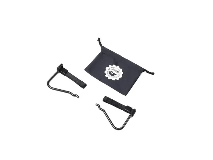 2018-2019 Jeep Wrangler Jl Windshield Tie Downs New Mopar Oem