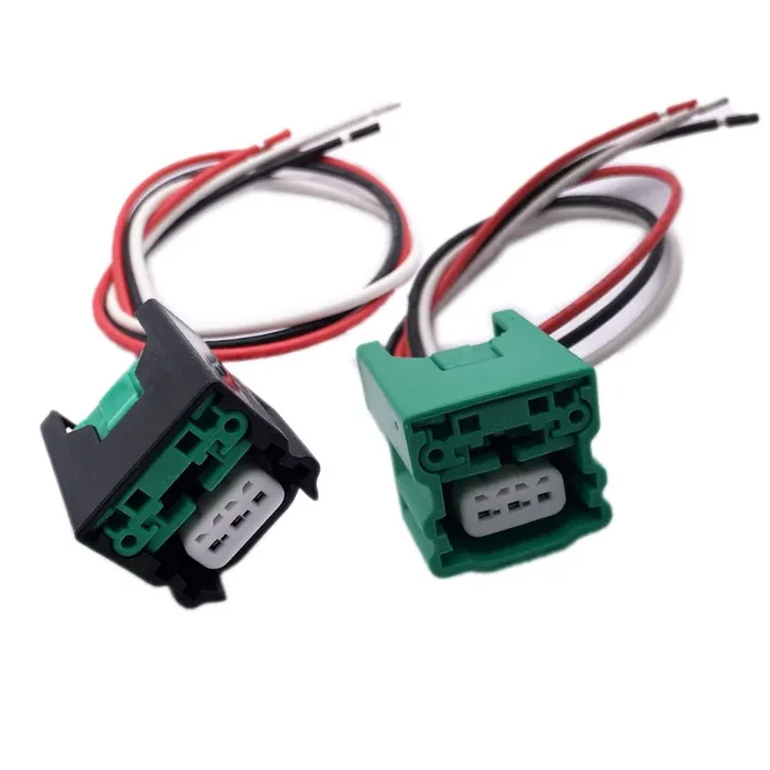2Pcs Connector Harness Plug Replacement Compatible With Nissan Infiniti Camshaft Position Crankshaft Sensor