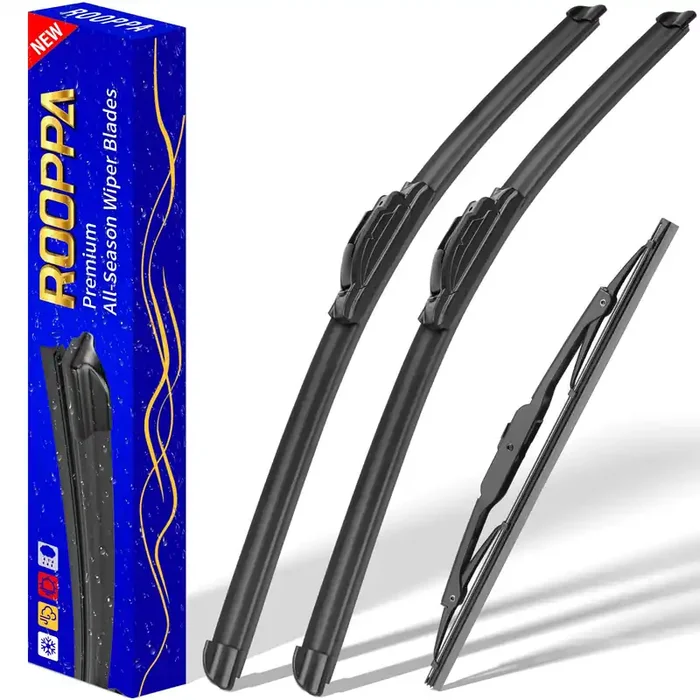 3 Wipers Replacement For 2002-2006 Honda Crv, Windshield Wiper Blades Original Equipment Replacement – 21‘‘/20‘‘/10‘‘ (Set Of 3)