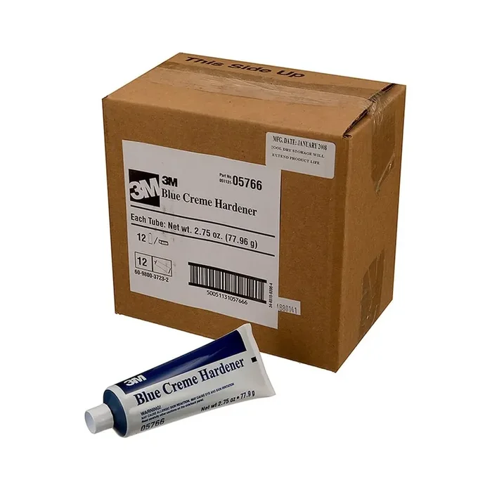 3M 7100009748 Crème Hardener 05766 – Blue, 2.75 Oz. Tube, 12 Per Case