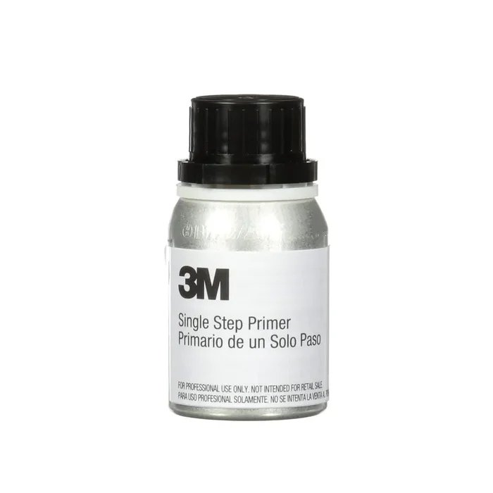 3M Single Step Primer, 08681, Black Color, One-Part Urethane, Uv Resistant, 125 Ml/4.2 Fl Oz
