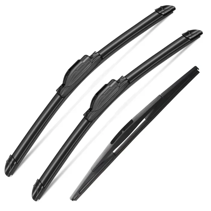 3Pcs Windshield Wipers For Subaru Crosstrek 2013-2017, Subaru Impreza 2012-2016, Nissan Murano 2009-2016, Original Equipment Rep
