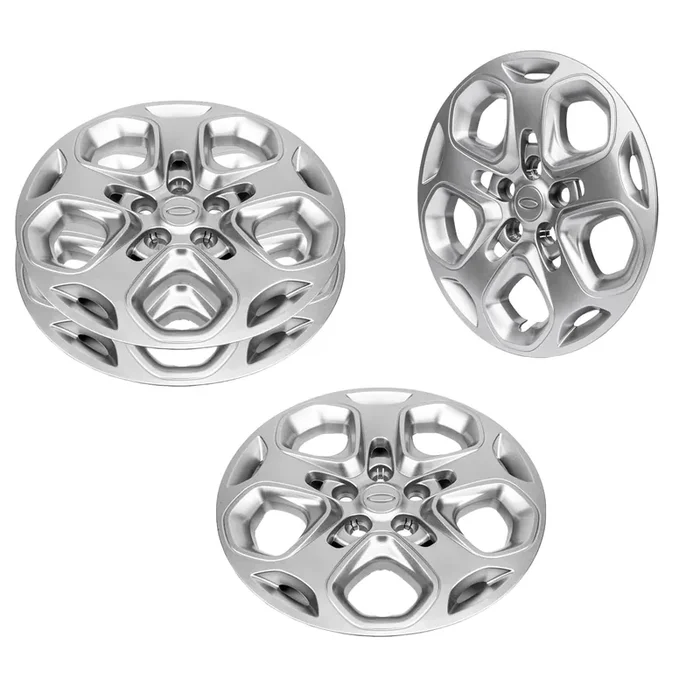 4 New 17‘ Wheel Covers Rim Hub Caps 5 Spoke Full Hubs Compatible With 2010-2012 Ford Fusion (Set Of 4) Not Fit 2011