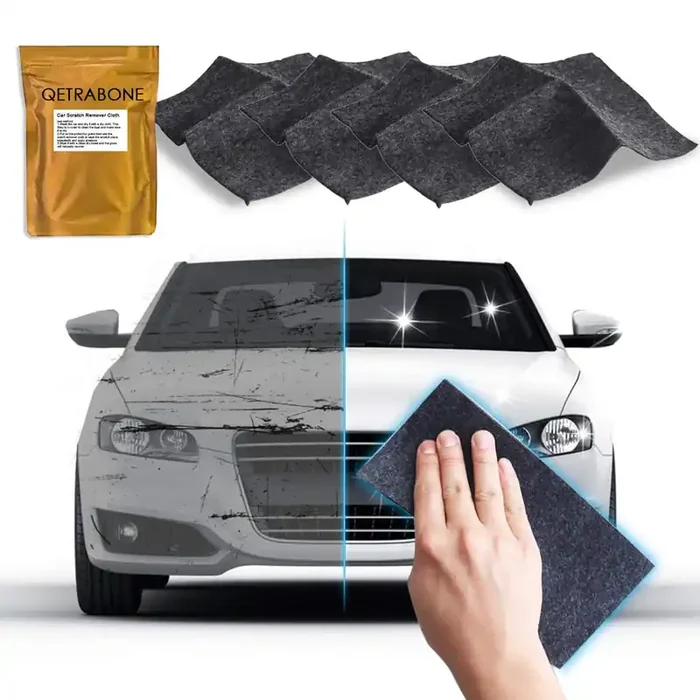 4 Pack – Upgraded Nano Magic Car Scratch Remover Cloth, Multipurpose Scratch Repair Cloth, Nanomagic Cloth For Car Paint Scratch