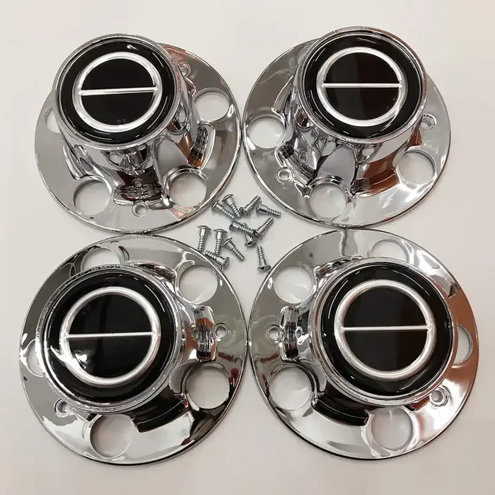 4Pcs Replacement For Ranger Bronco Ii Explore Chrome Wheel Center Cap Hub Caps