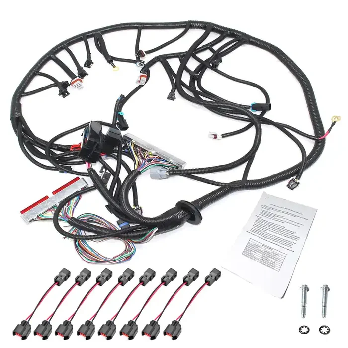 5.3 Wiring Harness Ls Engine Wiring Harness Compatible With 1999-2006 Dbc Ls1 4.8 5.3 6.0 Vortec Drive By Cable 4L60E, With Wiring Guide Manual
