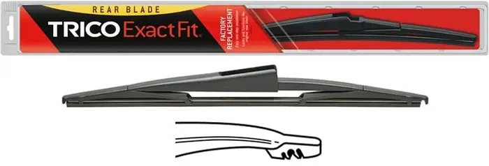 5-Wiper Factory Master Case – Bulk Rear Wiper Blades For Fleets & Service Repair Shops – Trico 12-J Exact Fit Rear Wiper Blades