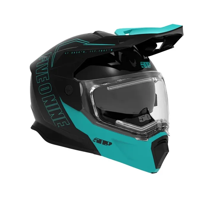 509 Delta R4 Ignite Snowmobile Helmet (Gloss Emerald – Medium)