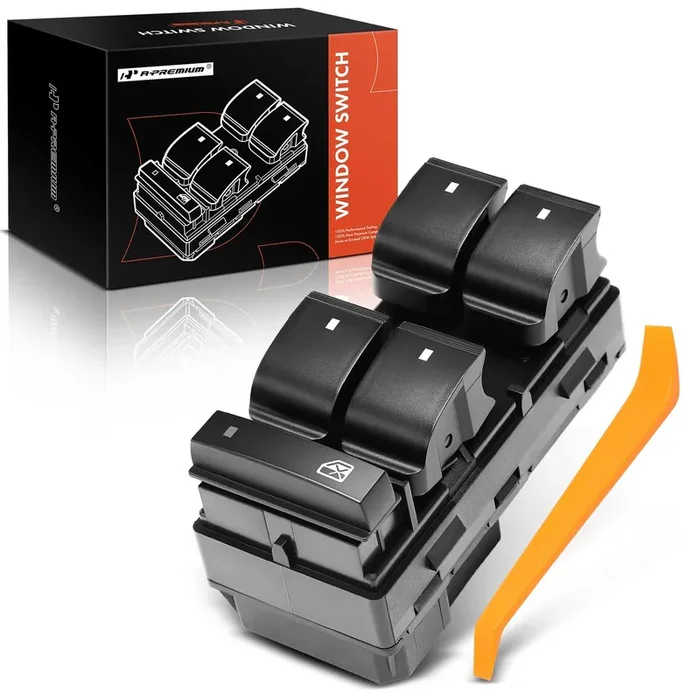 A-Premium Driver Side Power Master Window Switch Compatible With Chevy Traverse 2009-2017, Silverado 1500 2007-2013, Hhr & Gmc Sierra 2500Hd 3500 Hd, Replace Oe 20945129, 25789692, 25951963