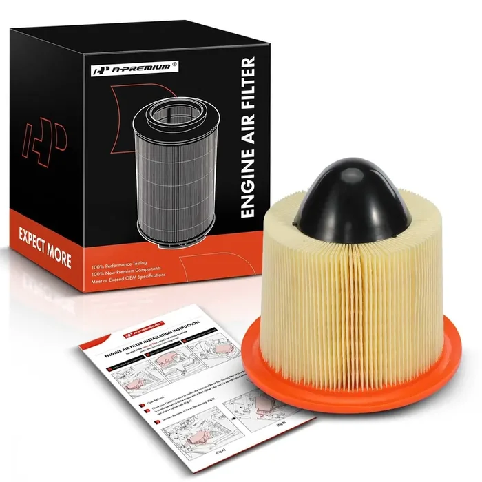 A-Premium Engine Air Filter Compatible With Ford & Lincoln Models – F-150 (1997-2008), Expedition (1997-2004), F-250 F-350 F-450 Super Duty (1999-2004), Navigator (1998-2004) – Replace Ca8039