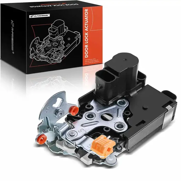 A-Premium Front Left Driver Door Lock Latch Actuator Compatible With Cadillac Escalade & Chevy Chevrolet Silverado Avalanche Suburban Tahoe & Gmc Sierra Yukon – Replace 15110643, 15053681