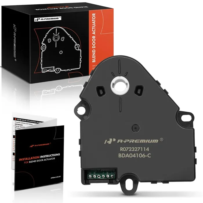 A-Premium Hvac Blend Door Actuator Compatible With Buick, Chevy, Cadillac, Gmc, Hummer, Isuzu, Olds & Pontiac Vehicles – 1994-2014 – Silverado, Sierra, And More – Replaces 89018365, 52402588