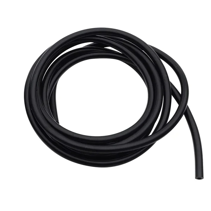 Ac Performance High Performance Silicone Vacuum Tubing Hose, Id 1/8‘ (3Mm), Wall Thickness 2Mm, 10 Feet Per Roll (3 Meter), Black 60 Psi Maximum Pressure