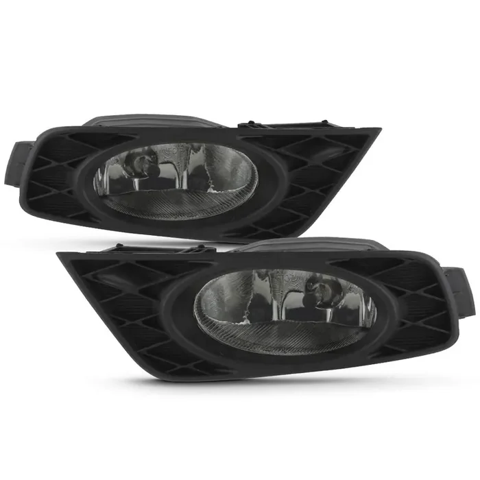 Acanii – For 2008-2010 Honda Odyssey Smoked Lens Bumper Fog Lights Driving Lamps W/Switch And Bulbs Assembly Left+Right