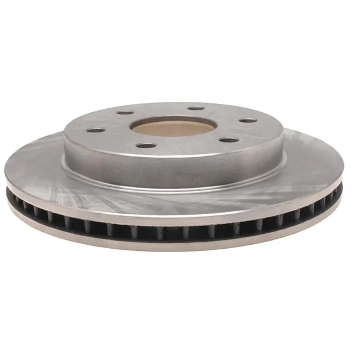 Acdelco Silver 18A925A (19241877) Non-Coated Front Disc Brake Rotor