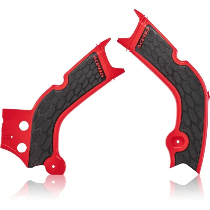 Acerbis X-Grip Frame Guard – Red/Black (2736331018), One Size