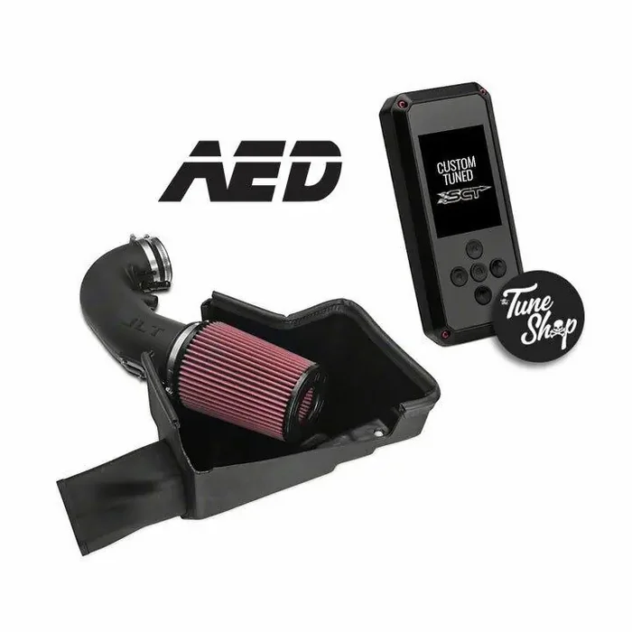 AED Custom Tuned Power Package with JLT Cold Air Intake and SCT BDX Device (2018-2020 Mustang GT)