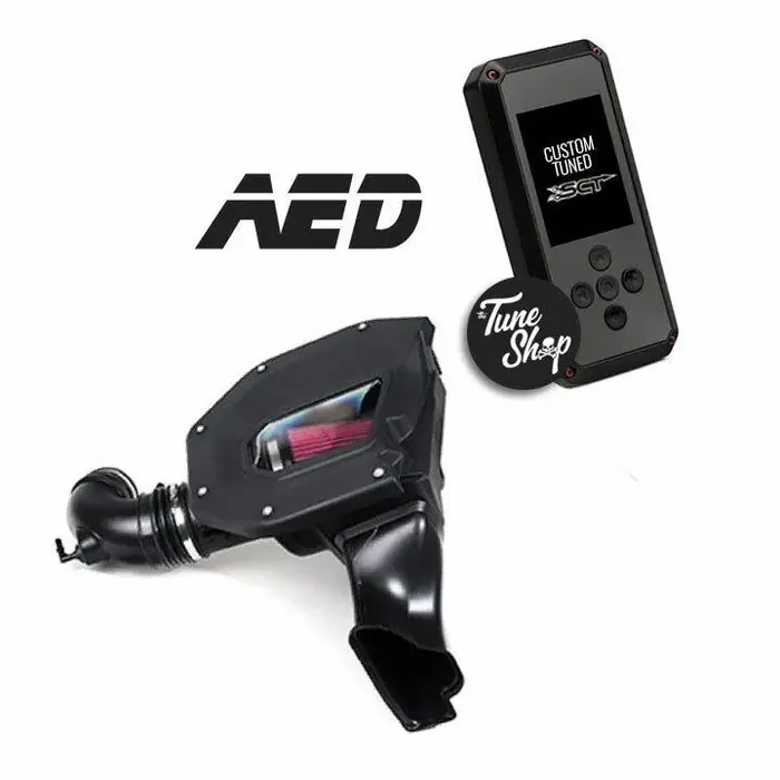 AED Custom Tuned Power Package with Roush Cold Air Intake and SCT BDX Device (2018-2020 Mustang GT)