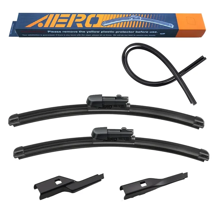 Aero Avenger 24‘+20‘ Premium All-Season Windshield Wiper Blades Oem Replacement For Audi A4 A5 A6 A7 Q3 Q5 Rs5 Rs6 S4 S5 S6 S7 Sq5 Sq7 Ford Escape Vw Jetta Volvo S60 S90 Xc40 Xc90 + More (Set Of 2)