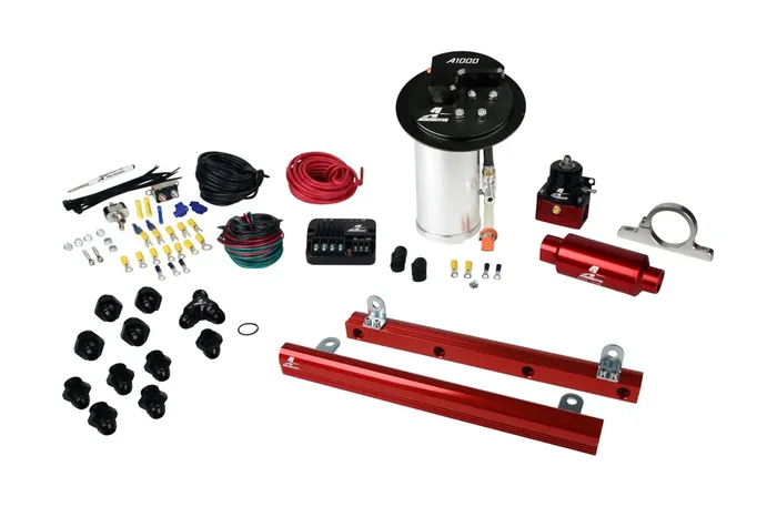 Aeromotive 17321 10-17 Mustang GT Stealth A1000 Street Fuel System with 5.4L 4-V Fuel Rails