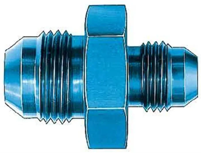 Aeroquip Fbm2160 Size (8)/Size (6) Aluminum Union Flare Reducer