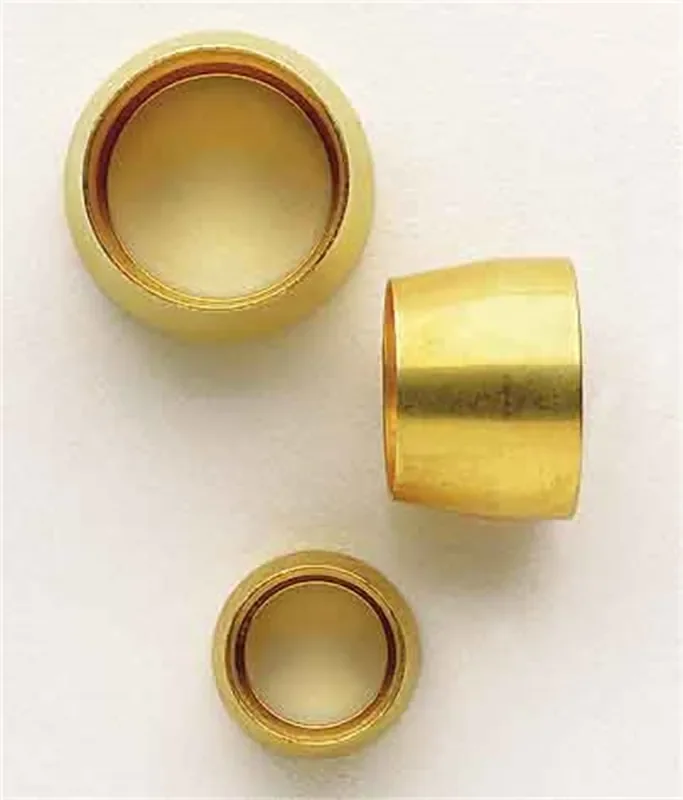 Aeroquip Fcm3720 Brass Teflon Hose Replacement Sleeves – Pack Of 5