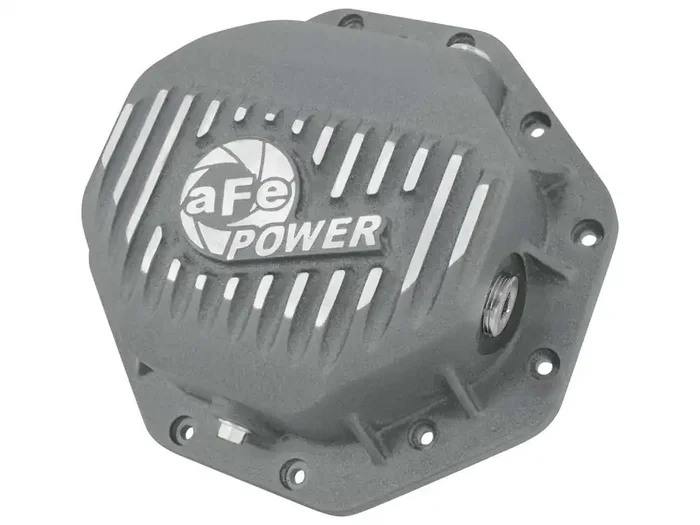 AFE Street Series Rear Differential Cover Raw w/ Machined Fins (Dodge 1500 94-18/ RAM EcoDiesel 14-22 (Corporate 9.25-12)) – 46-70270