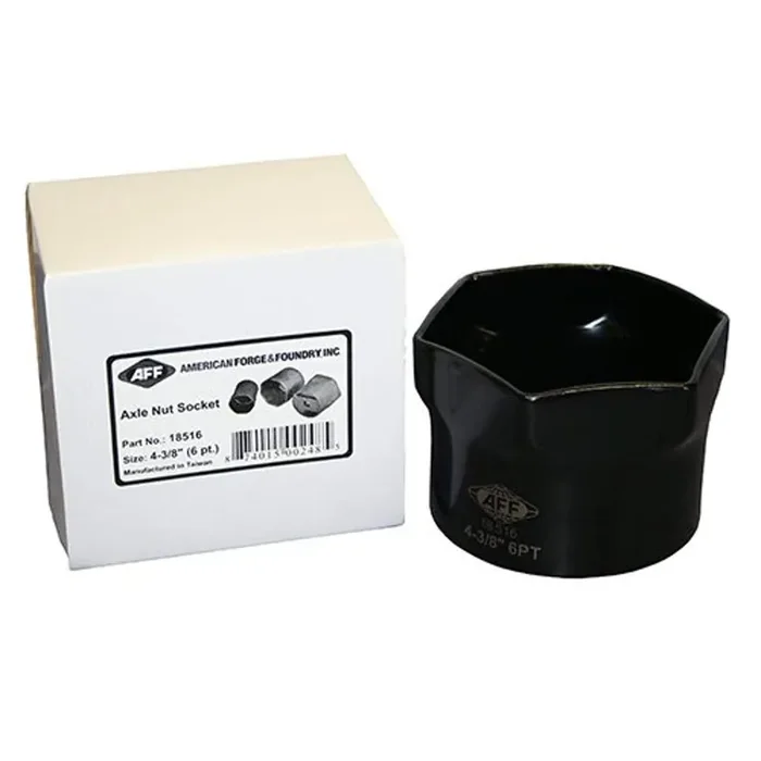 Aff 4-3/8‘‘ 6 Point Wheel Bearing Locknut Socket, 3/4‘‘ Drive, 18516