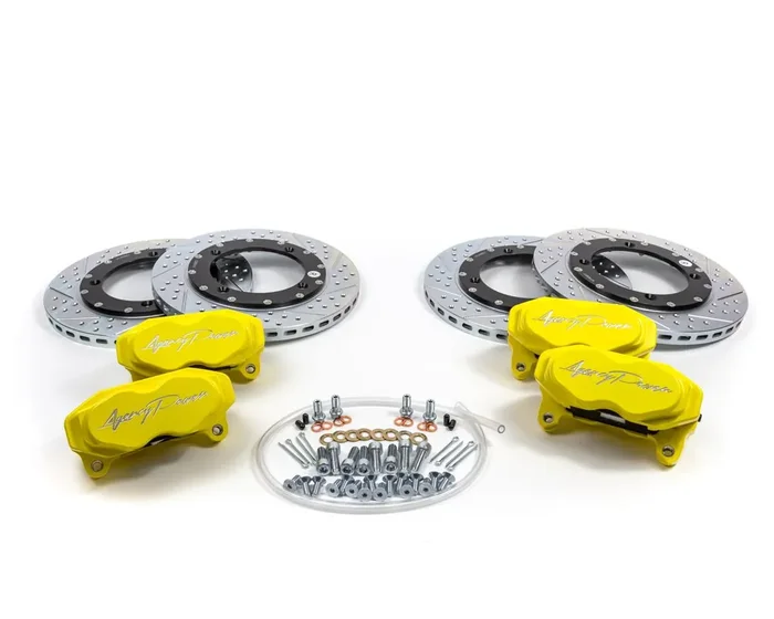 Agency Power Big Brake Kit Front and Rear Yellow Can-Am Maverick X3 – AP-BRP-X3-460Y
