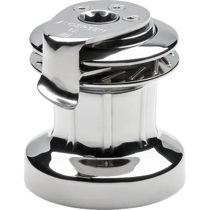 Andersen 12 St Fs Self-Tailing Manual Single Speed Winch – Full Stainless