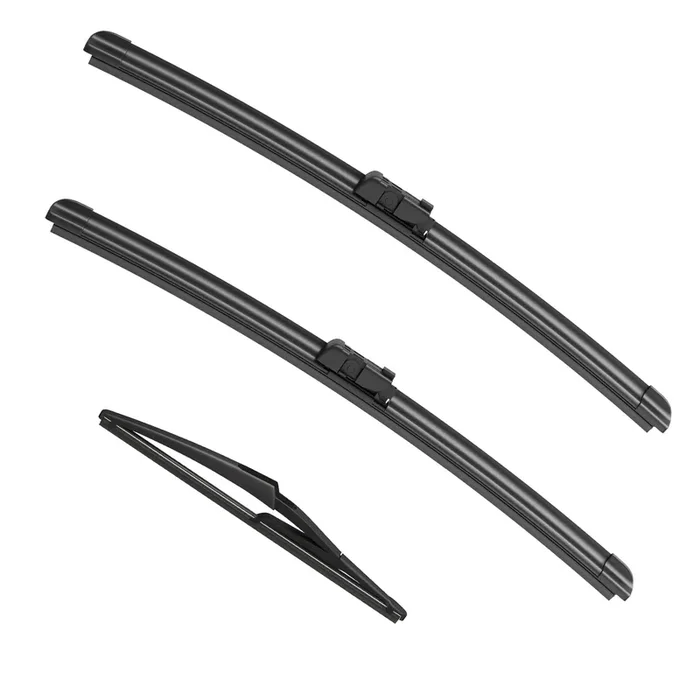 Anikluim 26‘‘+23‘‘ Wiper Blades With 12‘‘ Rear Wiper Blade Set Replacement For Mercedes-Benz Windshield Wipers Original Factory