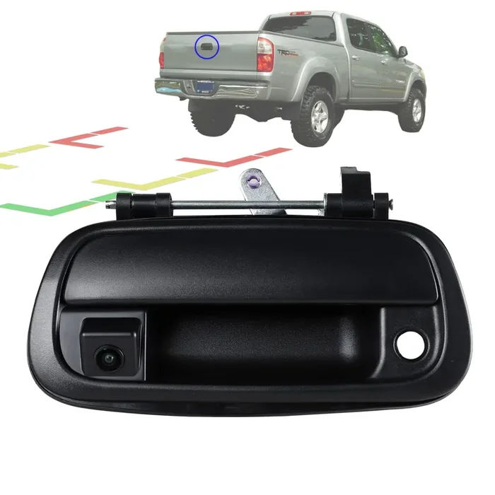 Anina Tailgate Handle Backup Camera For 2000-2006 Toyota Tundra Rear View Reverse Parking Assist Camera With Optional Guideline