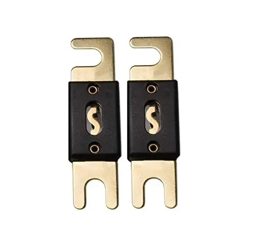 Anl Fuse 500A 500 Amp For Car Vehicle Marine Audio Video System Gold 2 Pack (500 Amp)