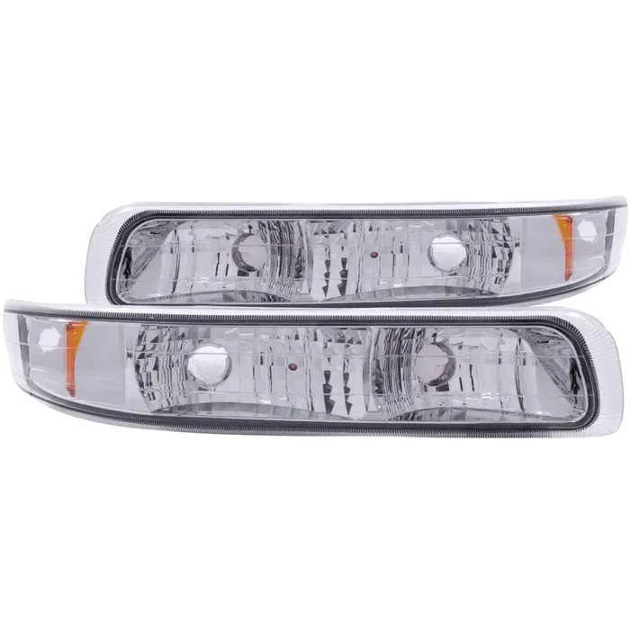 Anzousa 511064 Clear Parking Light With Amber Reflector – (Sold In Pairs)