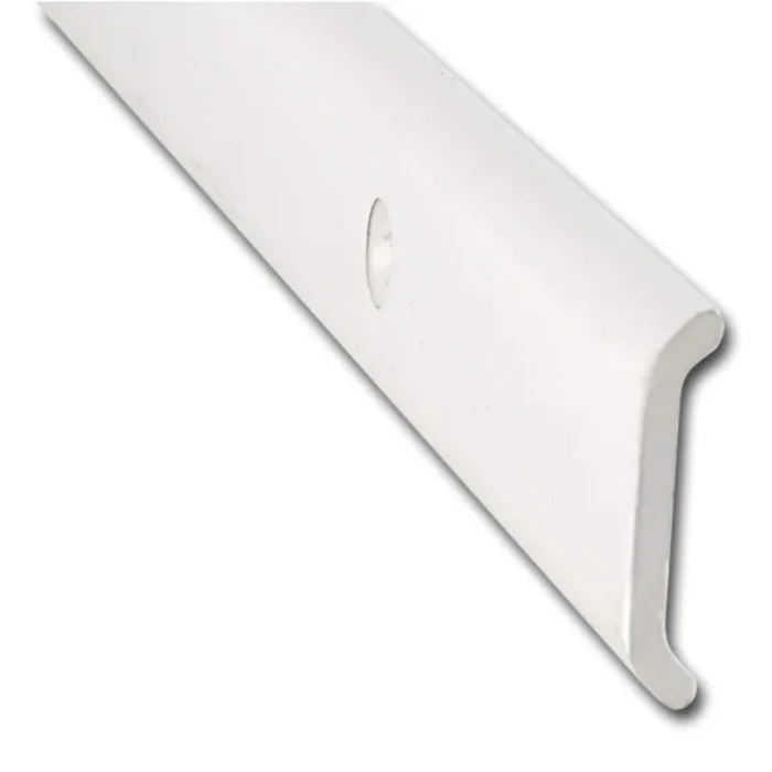 Ap Products 021-87201-8 Non-Insert Trim Flat – White, 8 Ft.