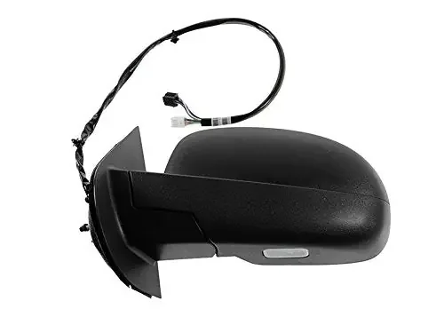 Apa Replacement Power Folding Mirror For 2007-2014 Silverado Sierra Yukon Tahoe Suburban Avalanche With 7 Dot Led Signal Power Heated Memory Puddle Light Textured Cover Driver Left Side Gm1320324