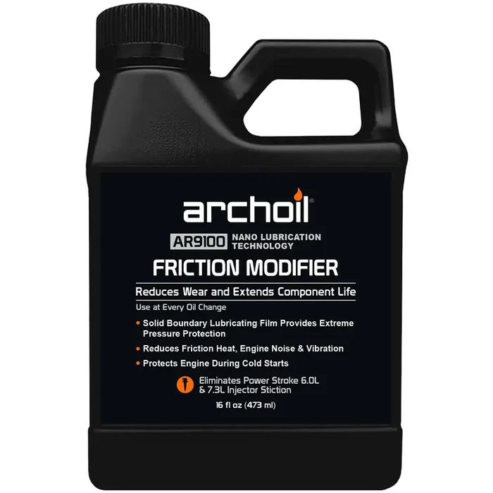 Archoil Ar9100 Oil Additive (16Oz) For All Vehicles – Powerstroke Cold Starts, Eliminates Injector Problems